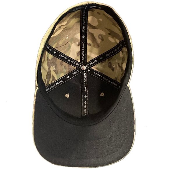 Cape Cod Baseball League Camo 47 Brand Fitted Baseball Cap Size 7 1/8 - Picture 6 of 8